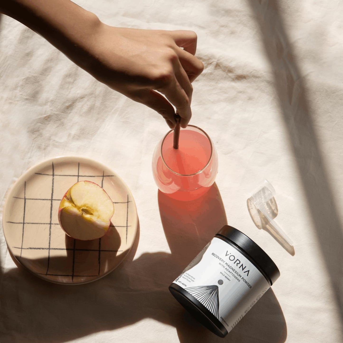 magnesium sleep support powder scoop serving size vorna
