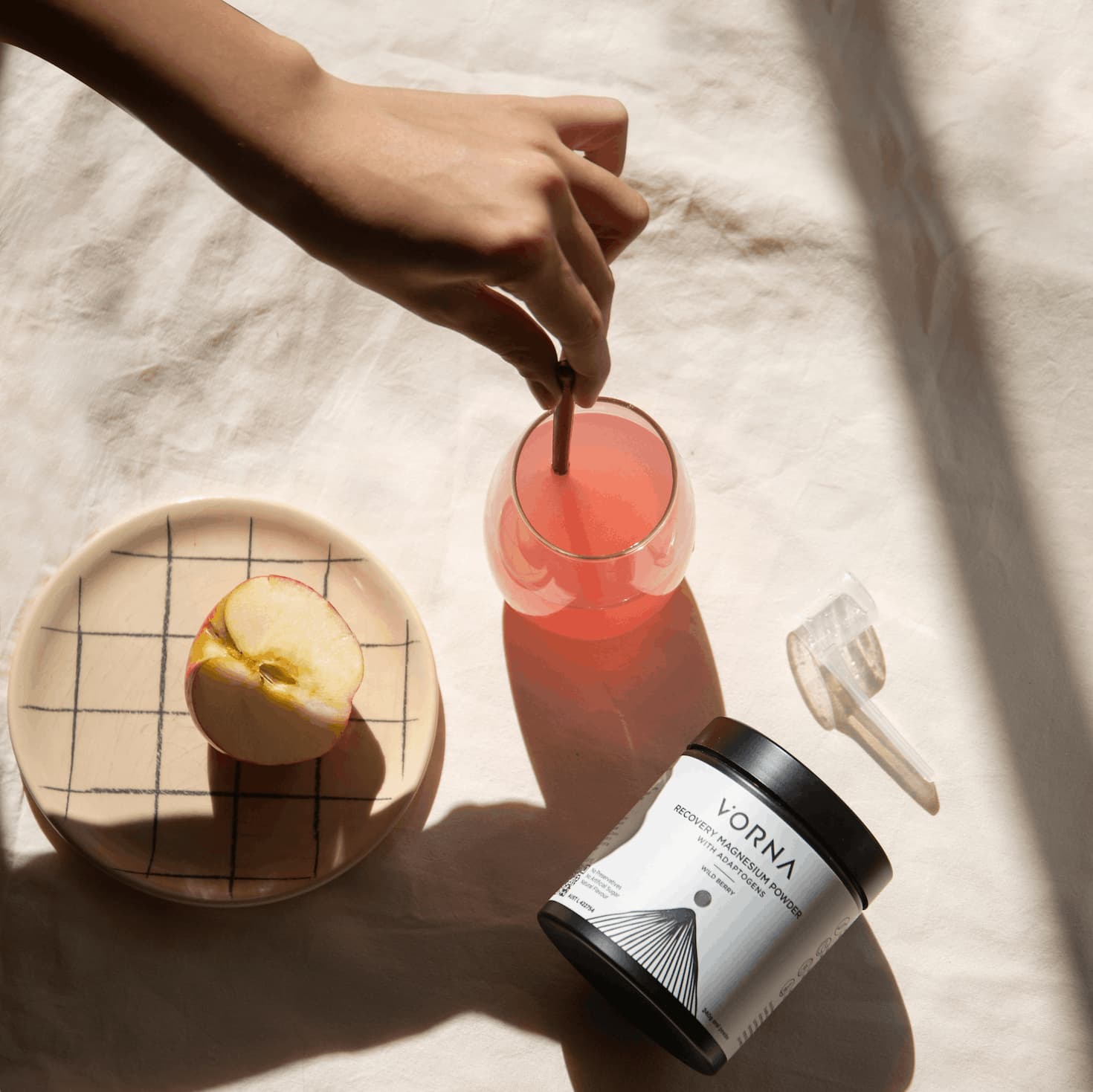 magnesium sleep support powder scoop serving size vorna
