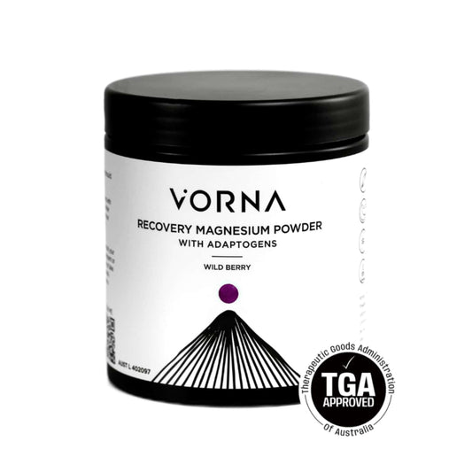 premium magnesium sleep supplement powder for stress relief vorna jar
